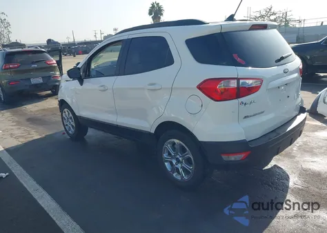 2018 Ford Ecosport Se z USA, uszkodzony, nr VIN MAJ3P1TE5JC214848
